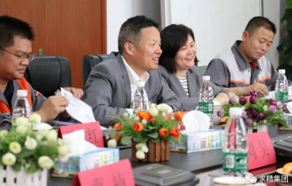 Song Qinghe, general manager of POSCO , visited the Qukin Group